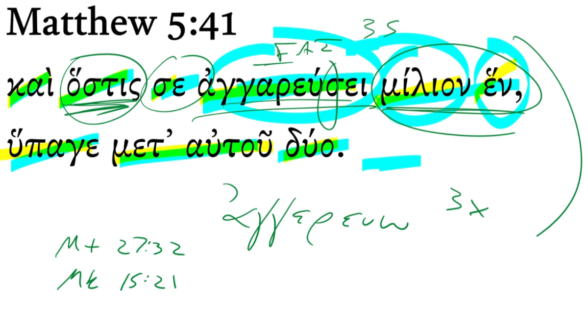 Matthew 5 41 Daily Dose Of Greek matthew-5-41-daily-dose-of-greek